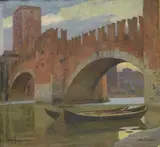 Alberto Micheli, Ponte scaligero
