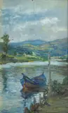 Eugenio Chiostri, Barca sul canale