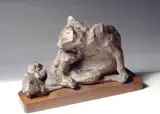 Giuseppe Graziosi, Gatta con gattini