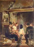 Ovidio Gragnoli, Al focolare