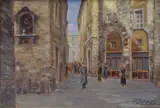 Mario Bordi, Scorcio di Siena