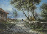Antonio Brioschi, Paesaggio