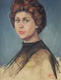 Paride Castellan, Ritratto di donna