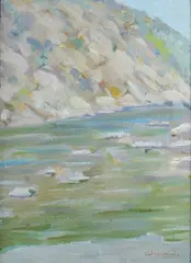 Scogliera by Giuseppe Amisani, offered Nov 2011