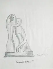 Paziente attesa by Thayaht, 1935, offered Nov 2011