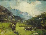 Mario Pobbiati, Pascolo in montagna