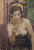Ruggero Focardi, Ragazza allo specchio