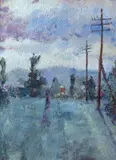 Ercole Salvatore Aprigliano, Paesaggio, 1947