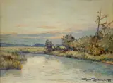 Fiume by Gino Romiti, 1936, offered Nov 2011