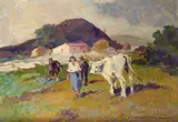 Carlo Domenici, Paesaggio rustico