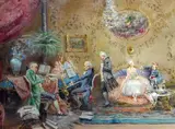Giovanni Panza, Scena settecentesca