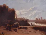Serafino De Tivoli, Veduta della Senna
