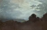 Francesco Gioli, Attraversando la Maremma - Notturno