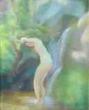 Federico Zandomeneghi, Fanciulla alla sorgente