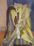 Ezio Giovannozzi, Fiori e panneggio su una sedia