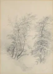 Alberi e ruscello by Constant Troyon, offered Oct 2011