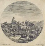 Stefano della Bella, La mandria