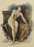 Remigio Schmitzer, Nudo di donna