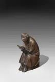 Ernst Barlach, Der Buchleser, 1936, Bronze mit brauner Patina