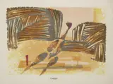 Oldřich Jelínek, Flying Bird, 1990s, lithography, paper