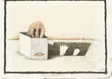Jiří Šalamoun, School of Czech Grotesque, 1980, lithography, paper