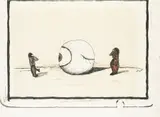 Jiří Šalamoun, Are You There?, 1980, lithography, paper