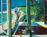 Robert Frame, Shore View, c. 1980, Oil on canvas
