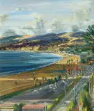 Larry Cohen, View of Santa Monica Coast