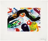 Sam Francis, Untitled (SFE-112), 1994, Etching and aquatint on paper