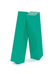 Lloyd Hamrol, Green Piece (One Up One Down), c. 1969, Formica and wood