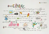 Niki de Saint Phalle, Untitled (from Eight by Eight to Celebrate the Temporary Contemporary Portfolio), 1983, Color lithograph on Rives BFK paper