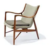 Armchair by Finn Juhl, 1945, Niels Vodder, sold Mar 2015
