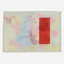 Sam Gilliam, Red Lady, 1979, lithograph and intaglio in colors on handmade paper