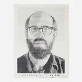 Chuck Close, Self-portrait (tapestry), 1993, silk jacquard weave