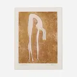Man Ray, Nu (from the Electro-Magie portfolio), 1969, etching and aquatint in colors on BFK Rives