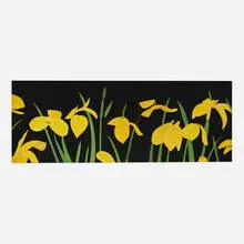 Yellow Flags 2 by Alex Katz, 2018, archival pigment print in colors on Crane Museo Max, sold Oct 2022