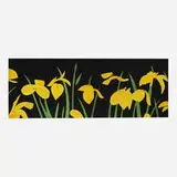 Alex Katz, Yellow Flags 2, 2018, archival pigment print in colors on Crane Museo Max
