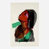 Ladies and Gentlemen by Andy Warhol, 1975, screenprint in colors on Arches, sold Oct 2022