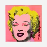 Andy Warhol, Marilyn (Castelli Mailer), 1981, offset lithograph on paper