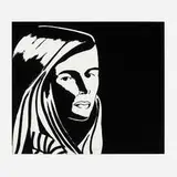 Alex Katz, Elizabeth 3, 2013, photoengraving and aquatint on Somerset Satin White