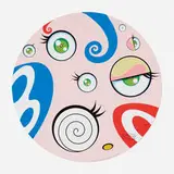 We Are The Jocular Clan by Takashi Murakami, 2018, offset lithograph in colors, sold Oct 2022