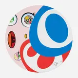 We Are the Jocular Clan by Takashi Murakami, 2018, offset lithograph in colors, sold Oct 2022