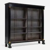 Empire Style, Bookcase, ebonized wood, gilt metal