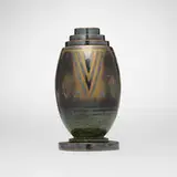 Luc Lanel, Art Deco dinanderie vase