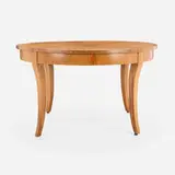 Biedermeier Style, Dining table, c. 1910, mahogany