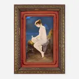 Royal Vienna Style, Psyche plaque (after Wilhelm Kray), c. 1900, glazed porcelain