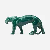 Production panther figurine by William P. McDonald for Rookwood Pottery, sold Mar 2026