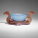 Daum, Double Dragon centerpiece bowl