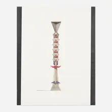 Untitled by Irving Harper, ink on paper, sold Sep 2016