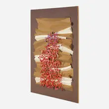 Untitled by Irving Harper, paper construction, sold Sep 2016